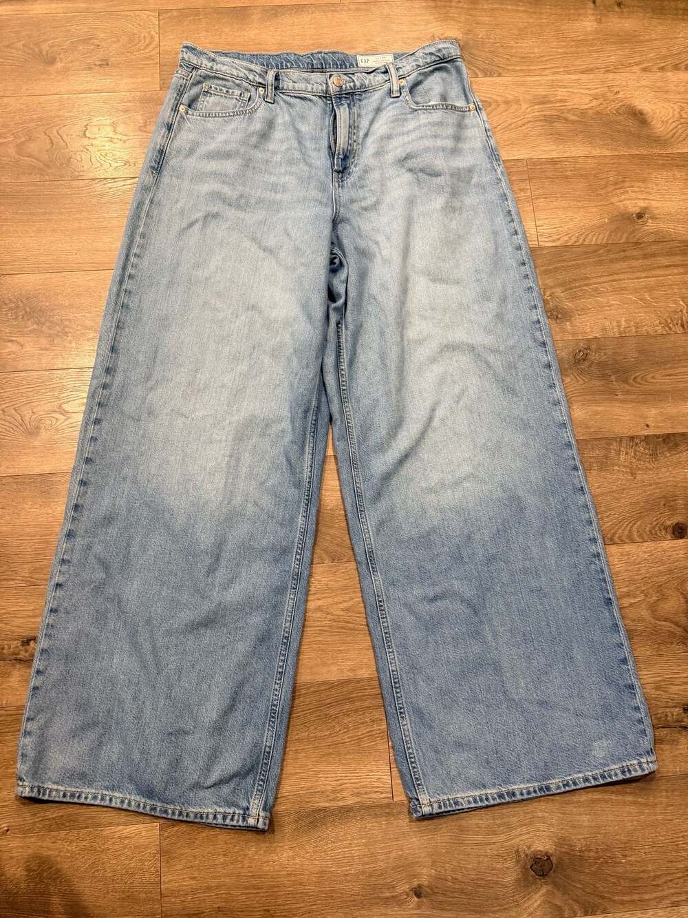 GAP Light Blue Wide Leg Jeans